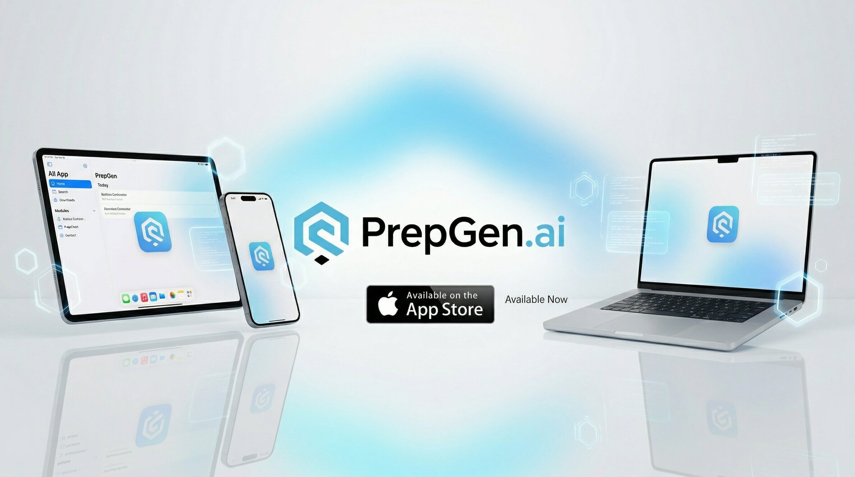 PrepGen.ai app available on Apple devices